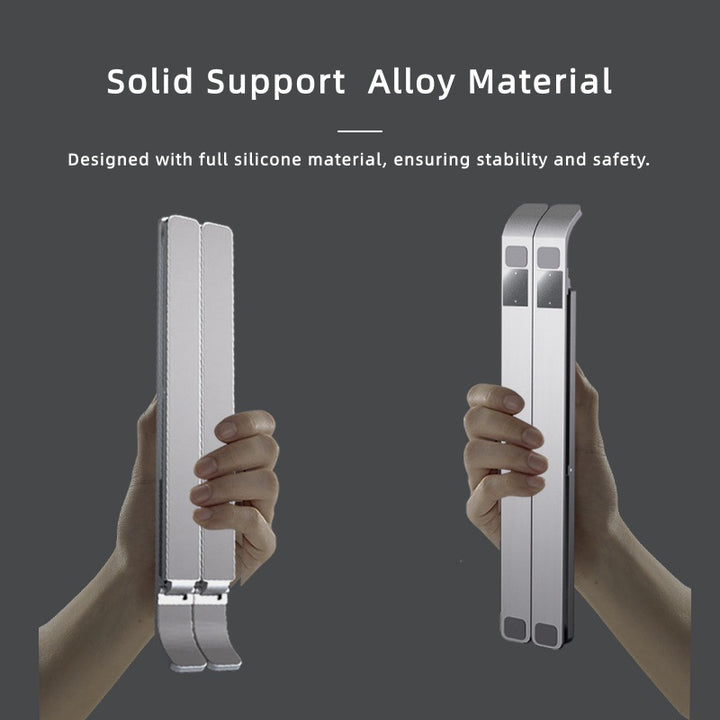 Unisex Ergonomic Laptop Holder with Adjustable Tilt Angle Kalsten
