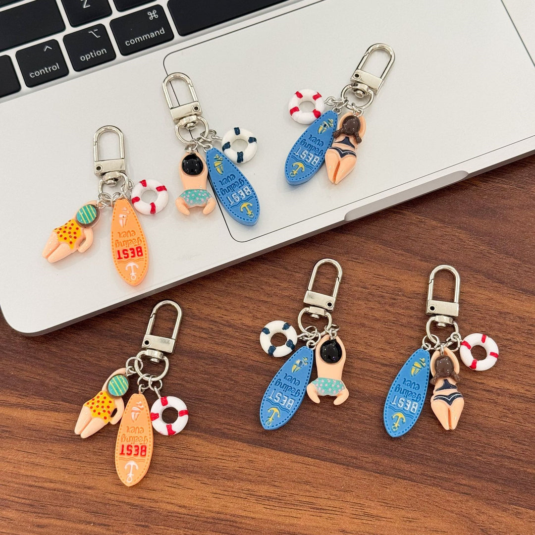 Keychain with Creative Swimming Motif Kalsten