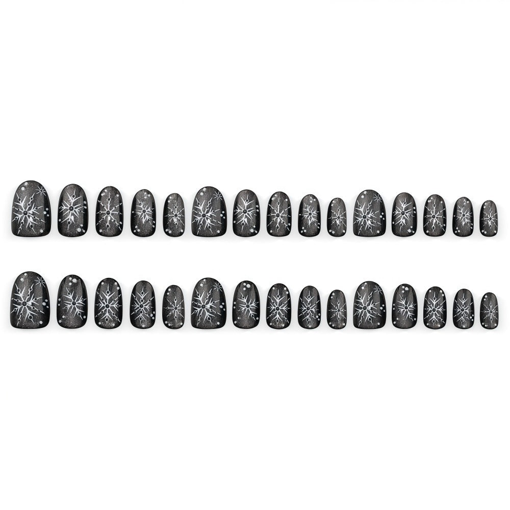 Creative Gel Art Nails with Graphic Design Kalsten