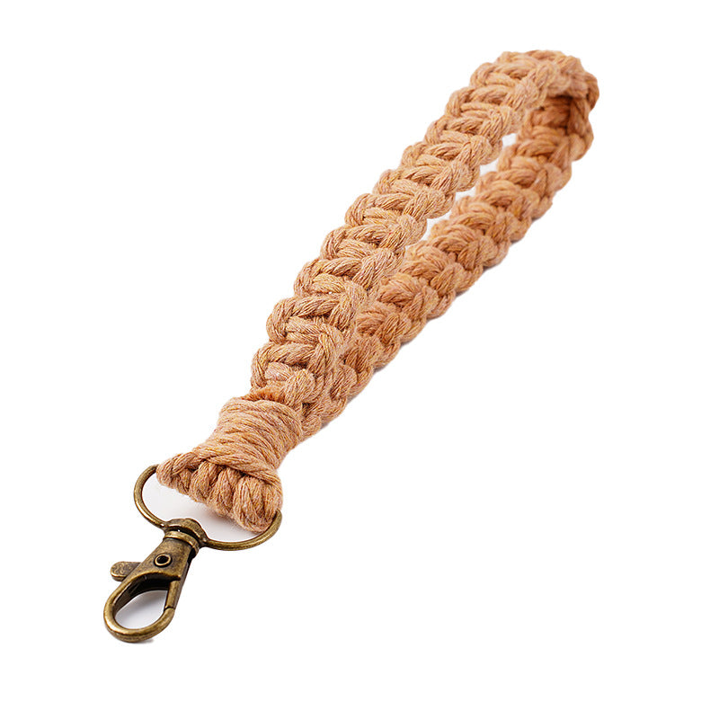 Handwoven Macrame Keychain Holder Kalsten
