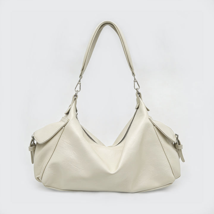 Luxurious Slouchy Leather Shoulder Bag