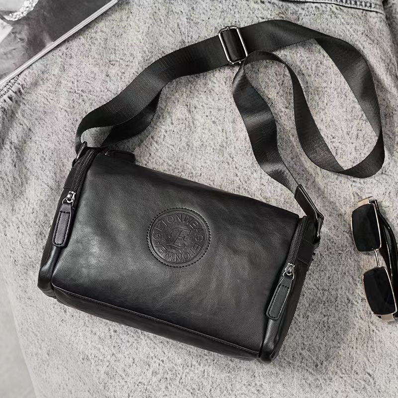 Stylish Leather Messenger Bag