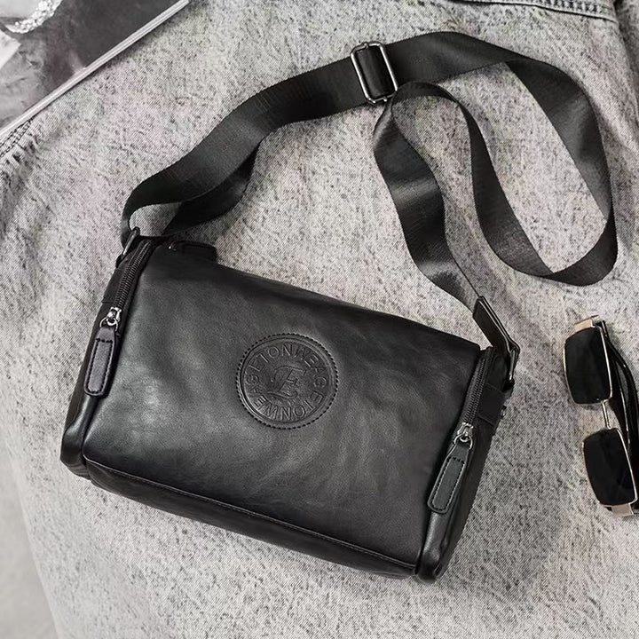 Stylish Leather Messenger Bag