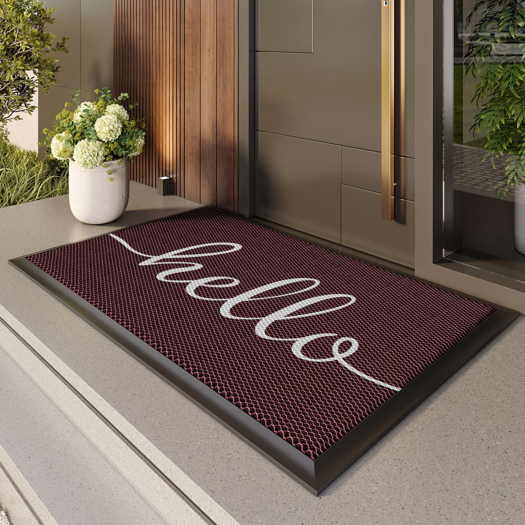 Decorative Welcome Doormat Kalsten