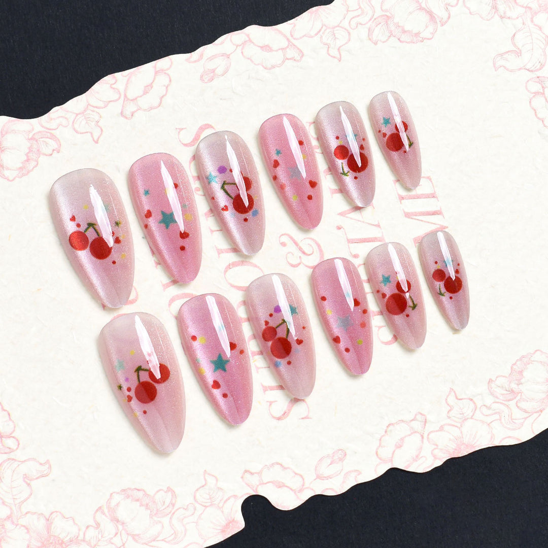 Chic Decorative Press-On Nail Set Kalsten