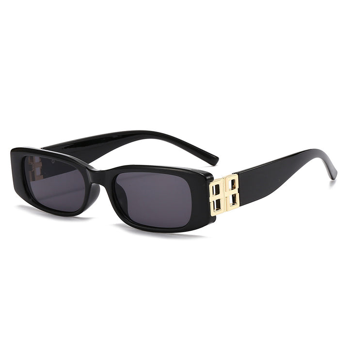 Ladies' fashionable sunglasses with luxurious gold-colored accent Kalsten