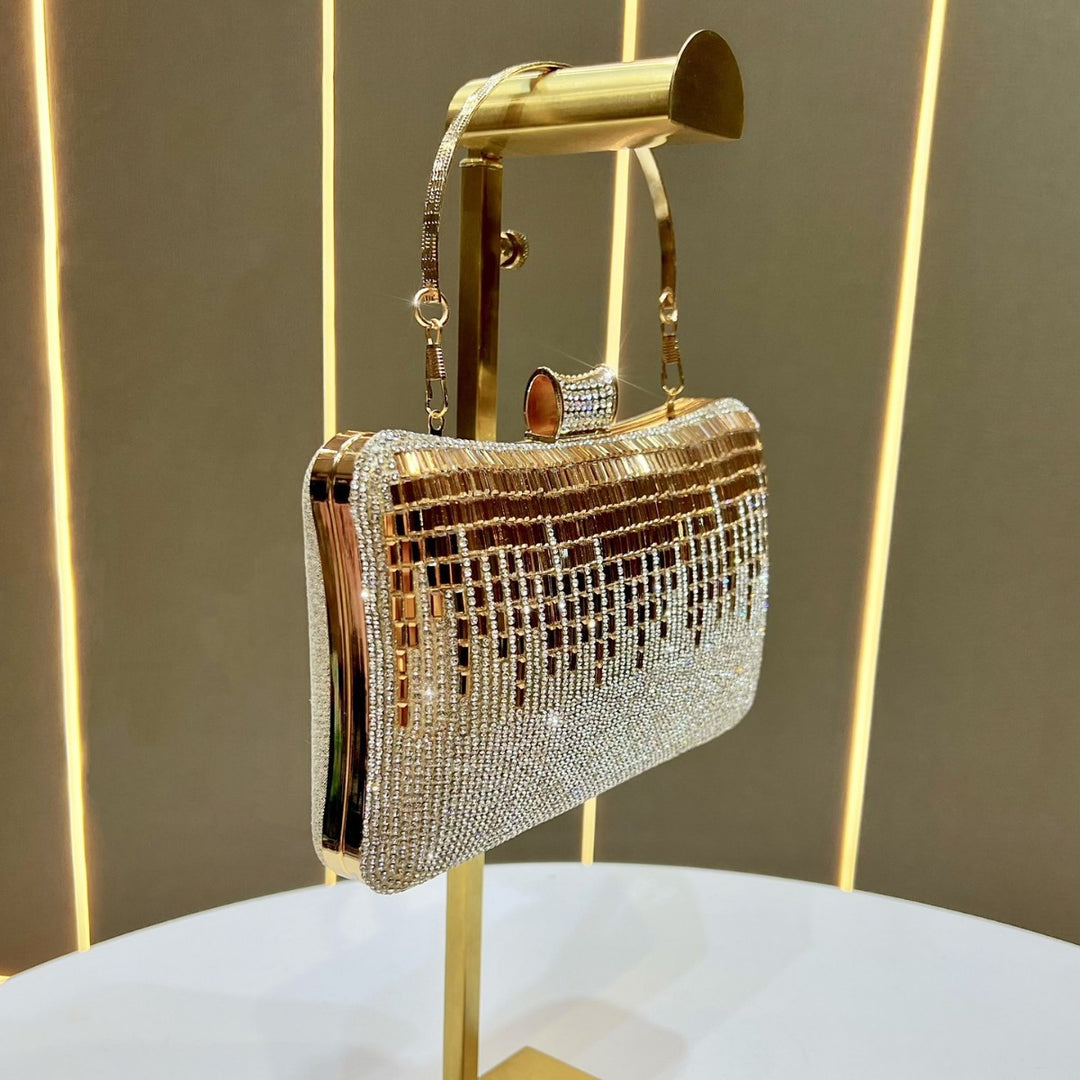 Decorative Crystal Clutch