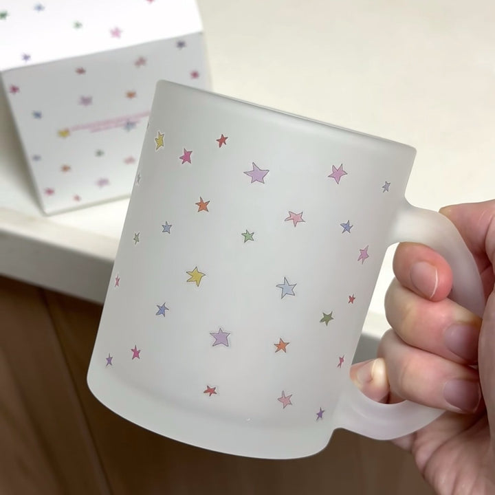 Ceramic mug with playful star motif Kalsten