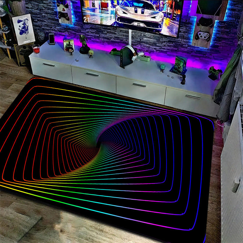 Geometric Print Area Rug Kalsten