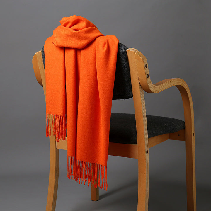 Luxurious Cashmere-Blend Throw Blanket