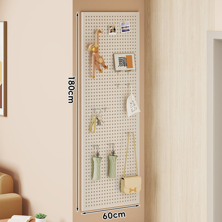 S-Shaped Offset Pegboard Utility Hooks with Support Post