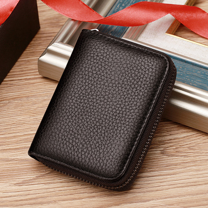 Leather Zip Wallet