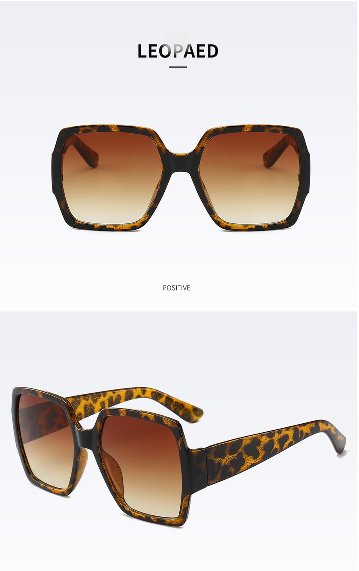 Sparkling Geometric Frame Sunglasses Kalsten