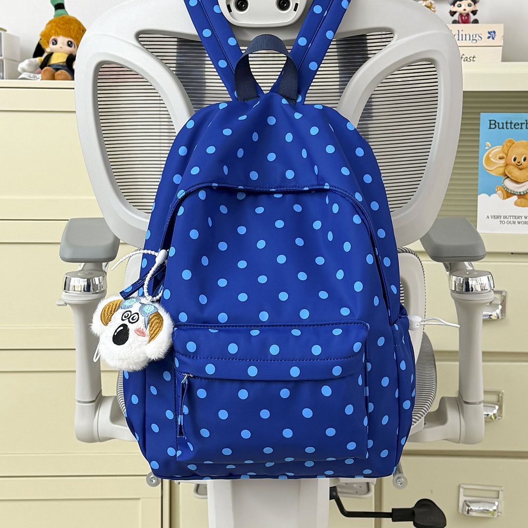Playful Polka Dot Backpack