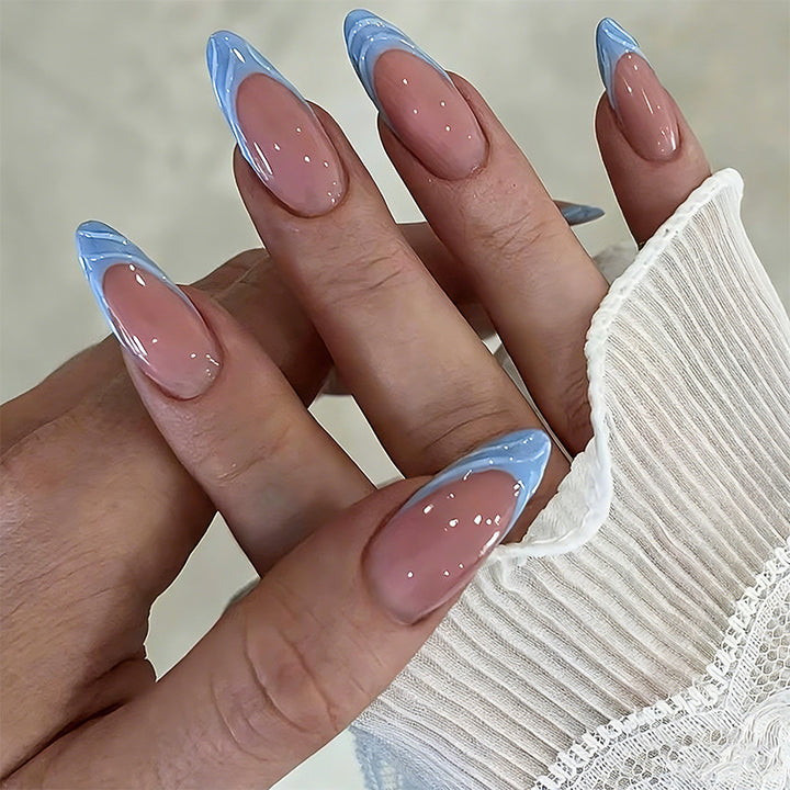 Elegant artificial nails with curved tips Kalsten
