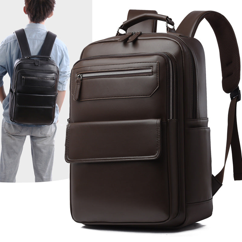Executive Leather Backpack Kalsten