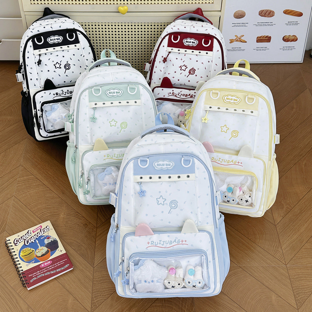 Decorative Plush Cartoon-Themed Backpack Kalsten