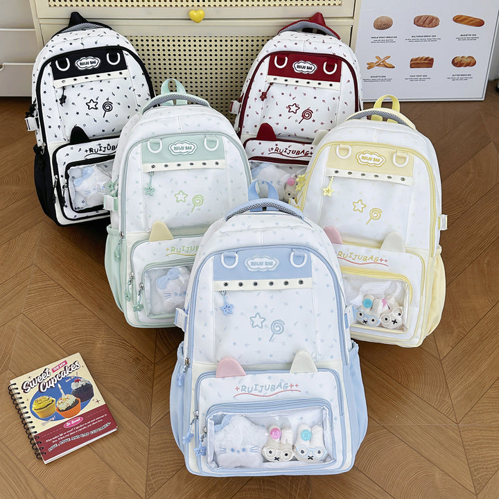 Decorative Plush Cartoon-Themed Backpack Kalsten