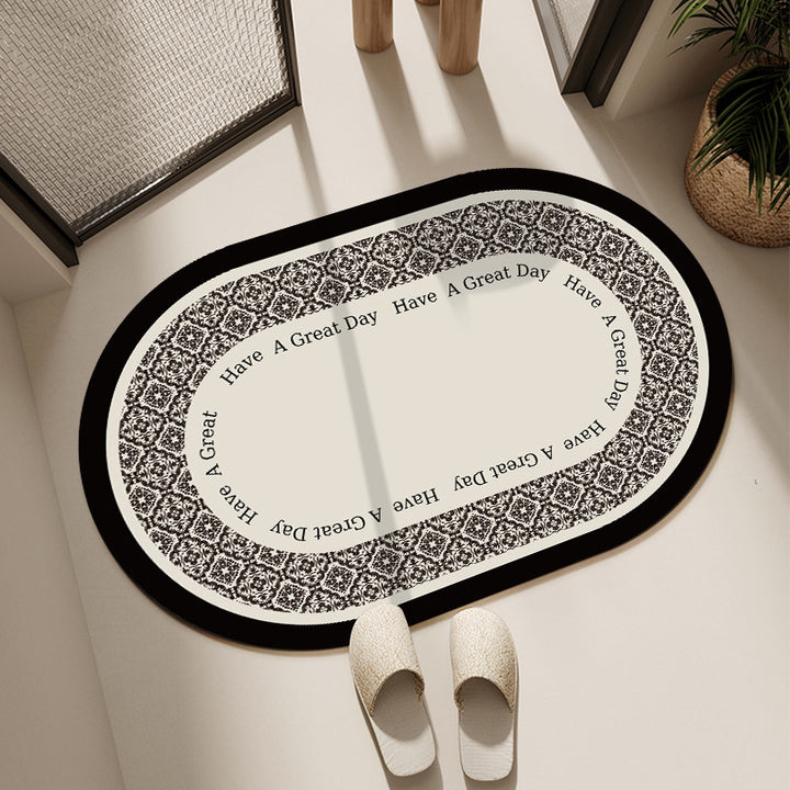 Decorative Motivational Bath Rug