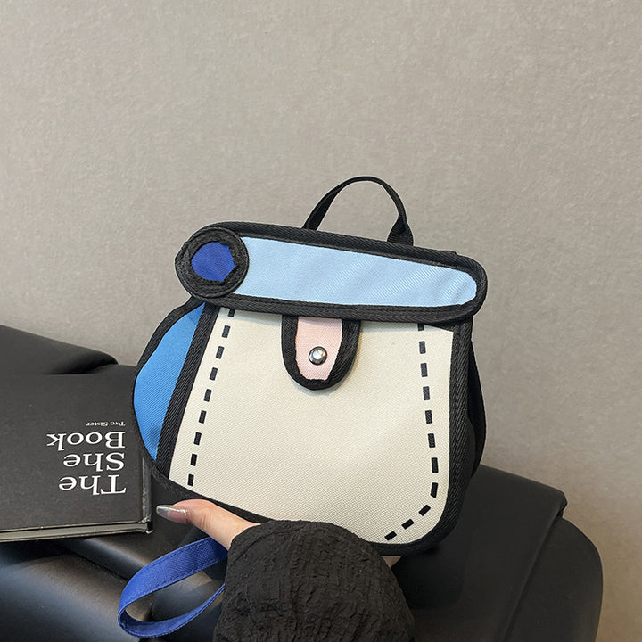 Trendy Cartoon-Style Mini Backpack Kalsten
