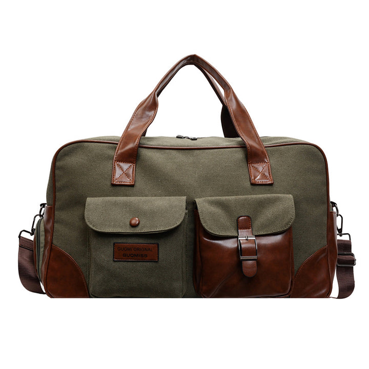 Functional Canvas Weekender Duffel Bag