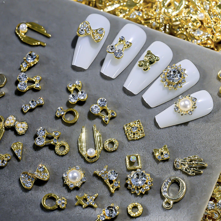 Decorative Nail Art Gemstones Mix Set
