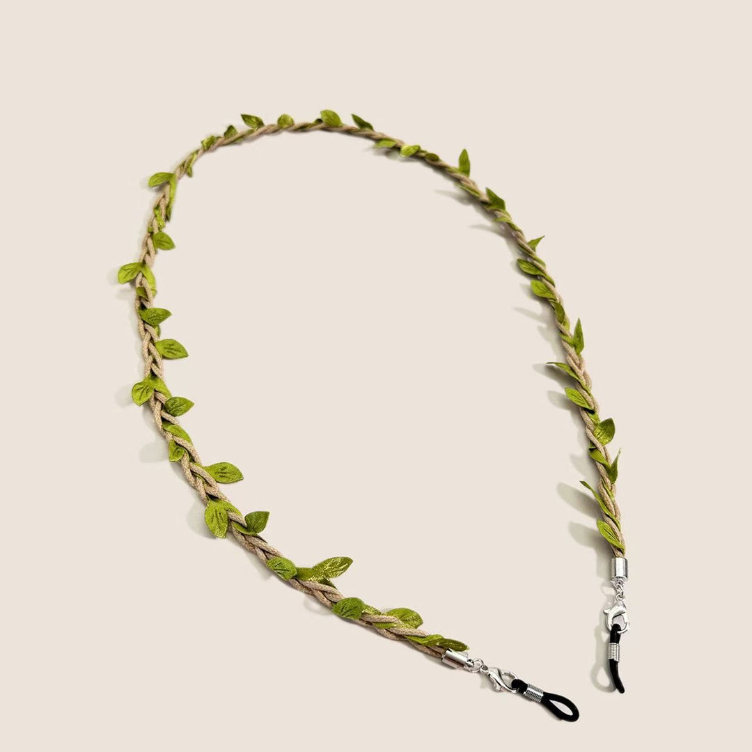 Floral-Embellished Eyewear Chain Kalsten