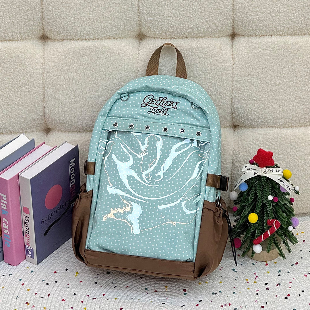 Stylish Polka Dot Character Bag Kalsten