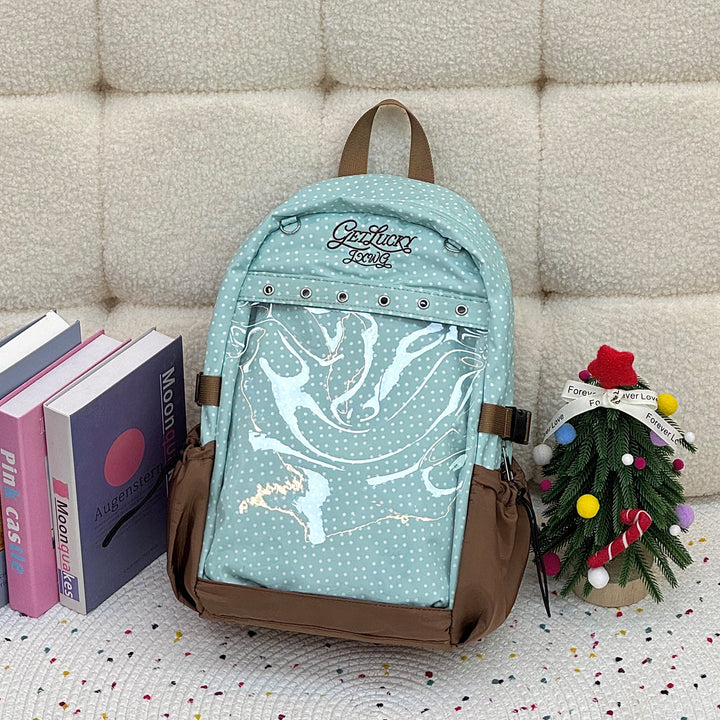 Stylish Polka Dot Character Bag Kalsten