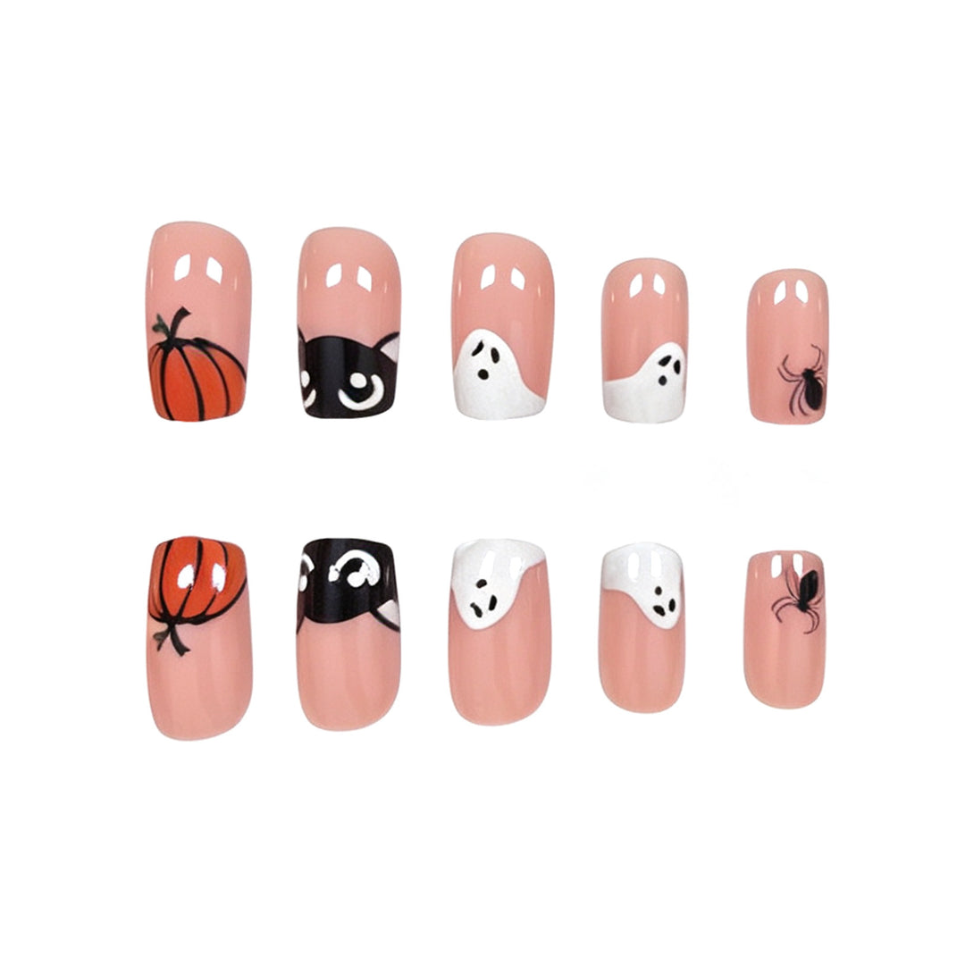 Creative Halloween-Themed Nail Art Enhancements Kalsten