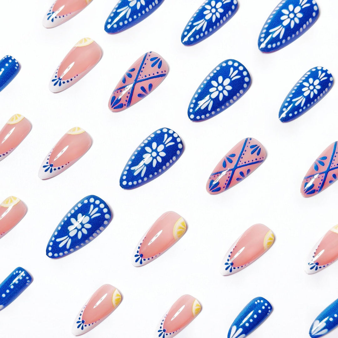 Artistic Floral Nail Art Set Kalsten
