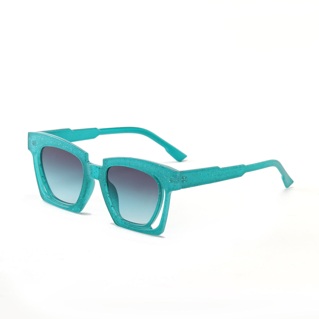 Ladies trendy geometric sunglasses with stylish square frame Kalsten