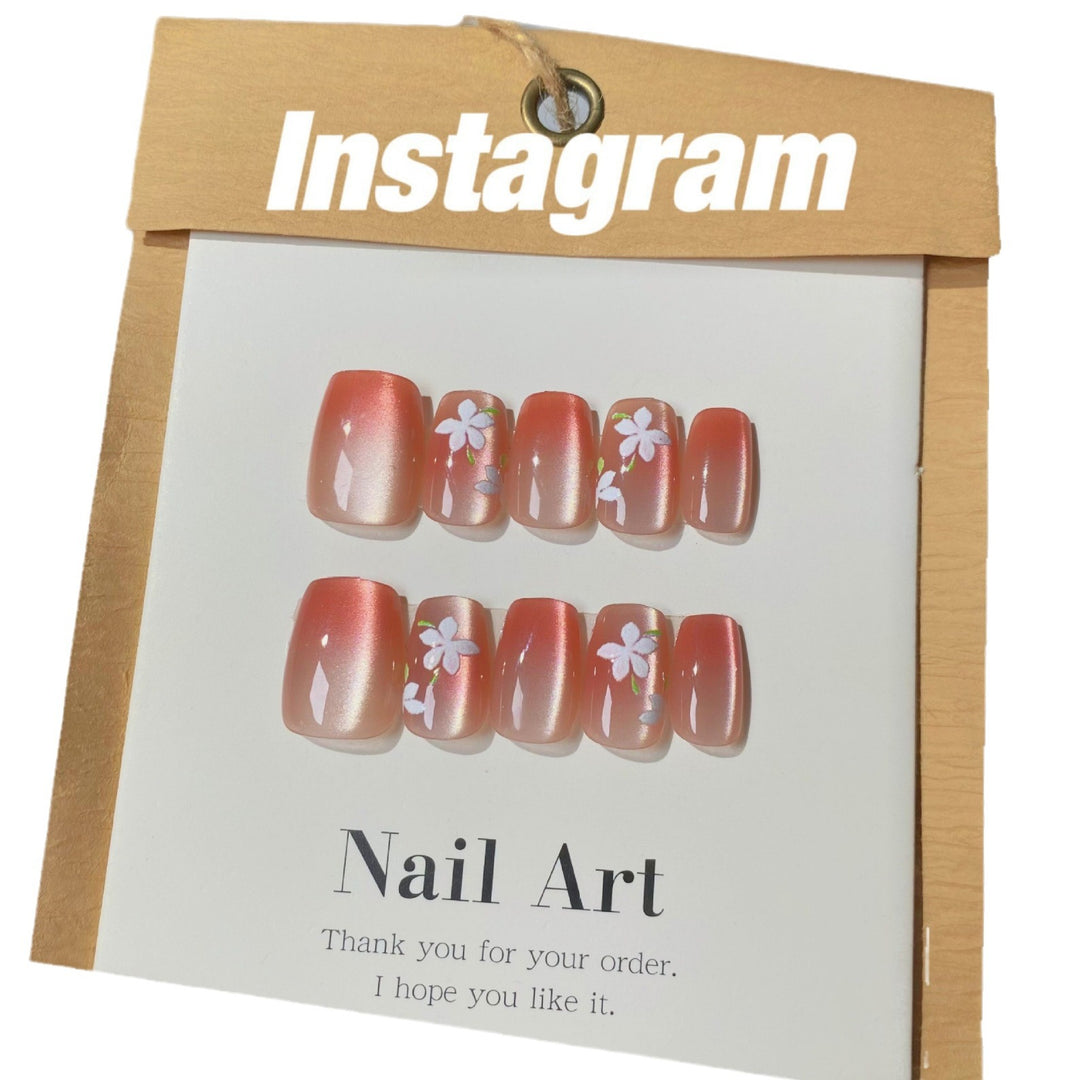 Artisan Floral Press-On Nail Set Kalsten