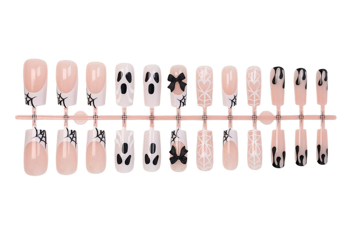 Artificial nail set with Halloween motif and playful decorations Kalsten