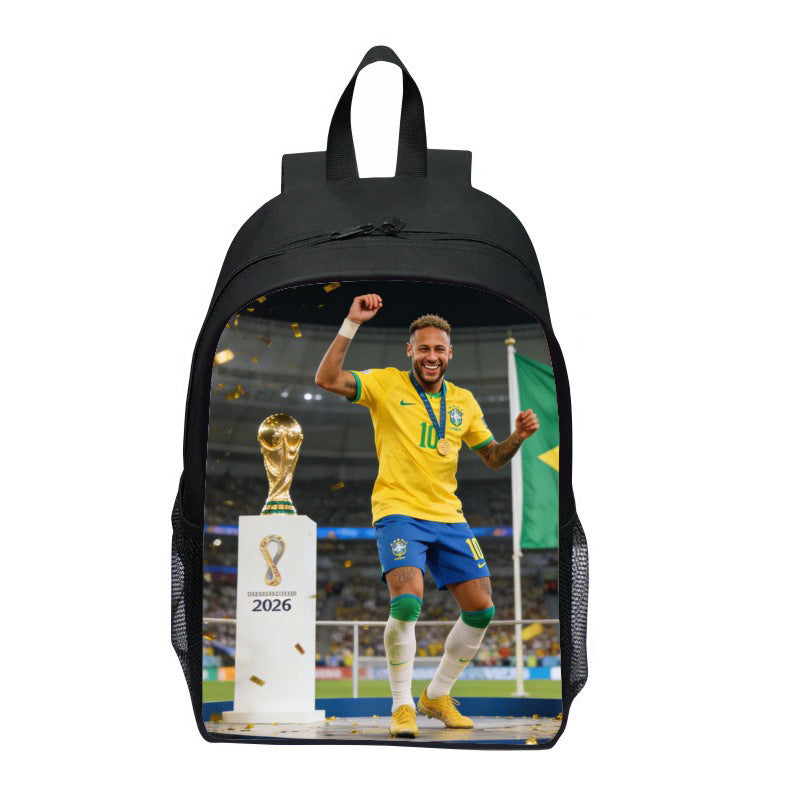 Sporty backpack with Wm trophy design Kalsten