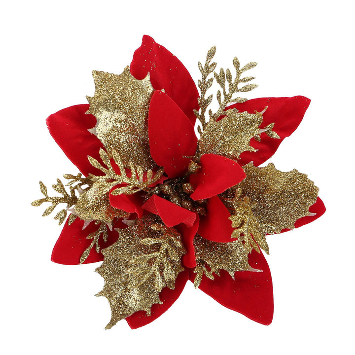 Decorative Glittering Floral Pin Kalsten