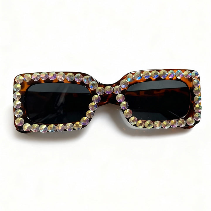 Decorative Rhinestone-Embellished Sunglasses Kalsten