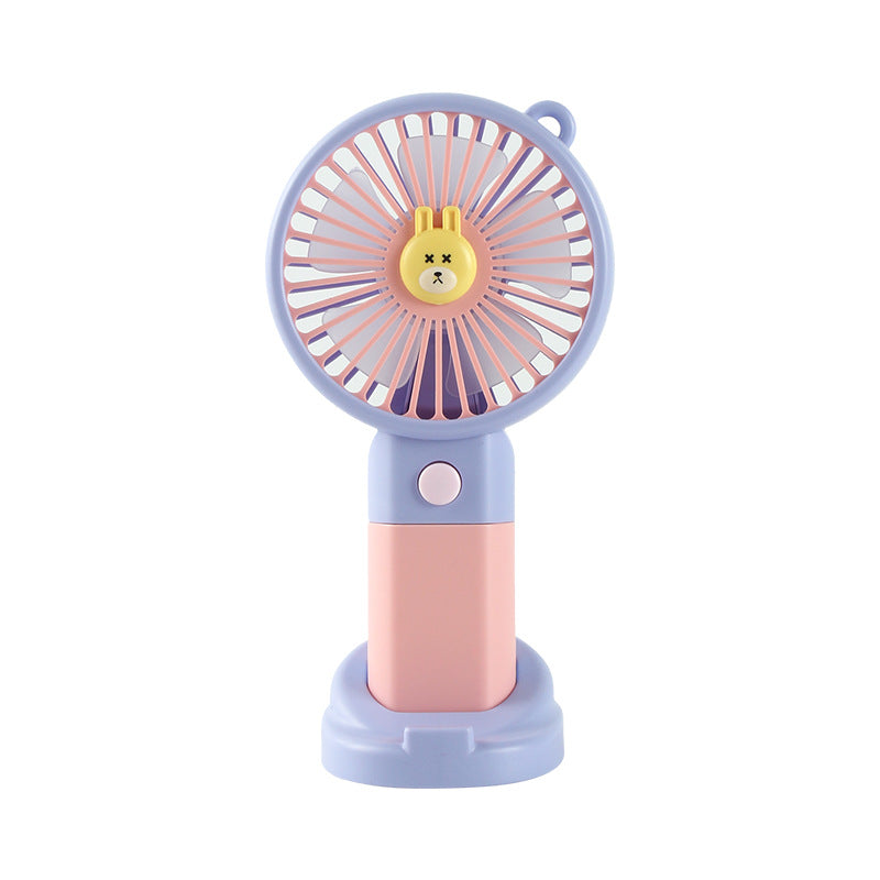 Unisex Portable Hand Fan with Cute Animal Design Kalsten