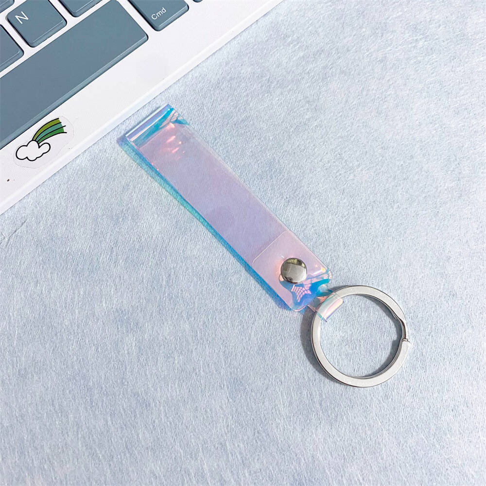 Colorful Iridescent Acrylic Keychain kalsten
