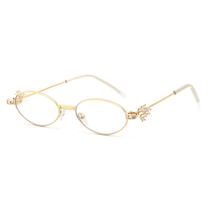 Women's Designer Sunglasses with elegant, mirrored frame and stylish embellishments Kalsten