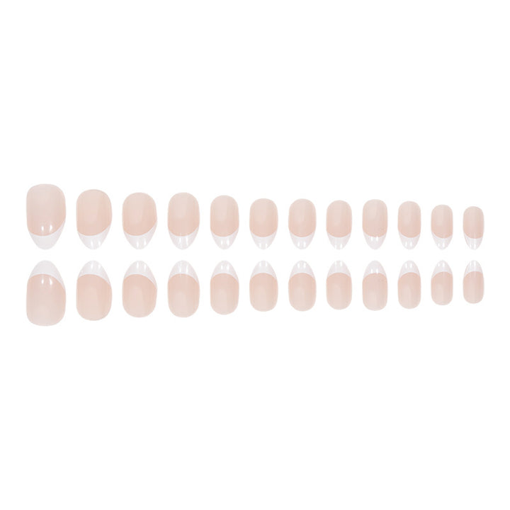 Elegant Stiletto Press-On Nails with French Tips Kalsten
