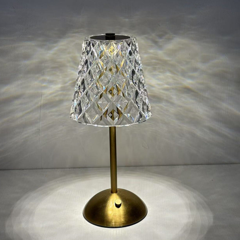 Vintage Crystal Table Lamp
