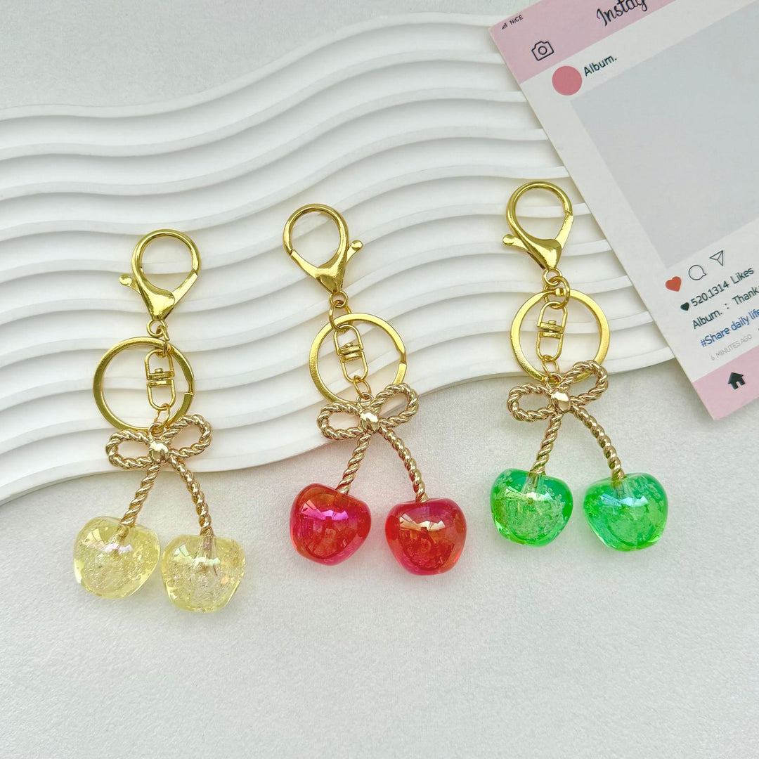 Cherry-Inspired Decorative Keychain Kalsten