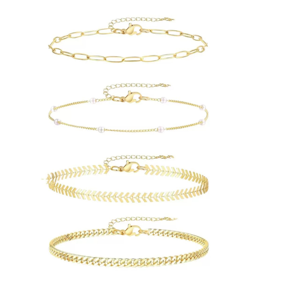 Multi-Layered Anklet Set Kalsten