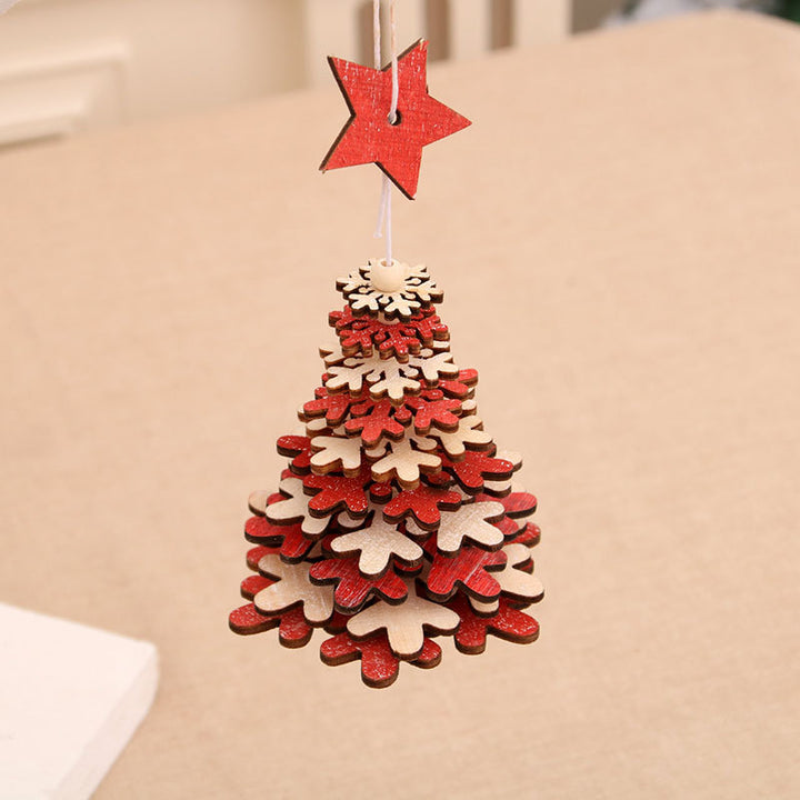 Elegant Wooden Star Ornament Kalsten