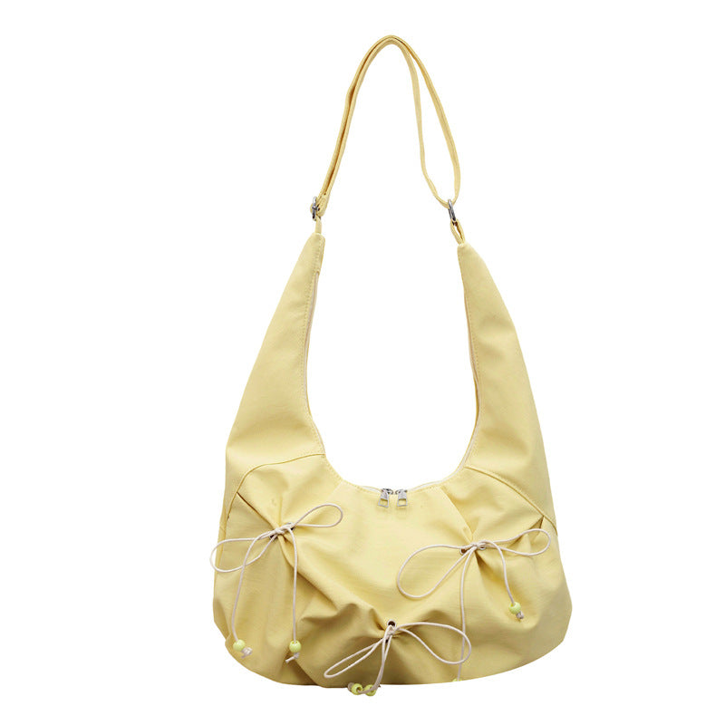 Fashionable Soft Fabric Slouchy Shoulder Bag