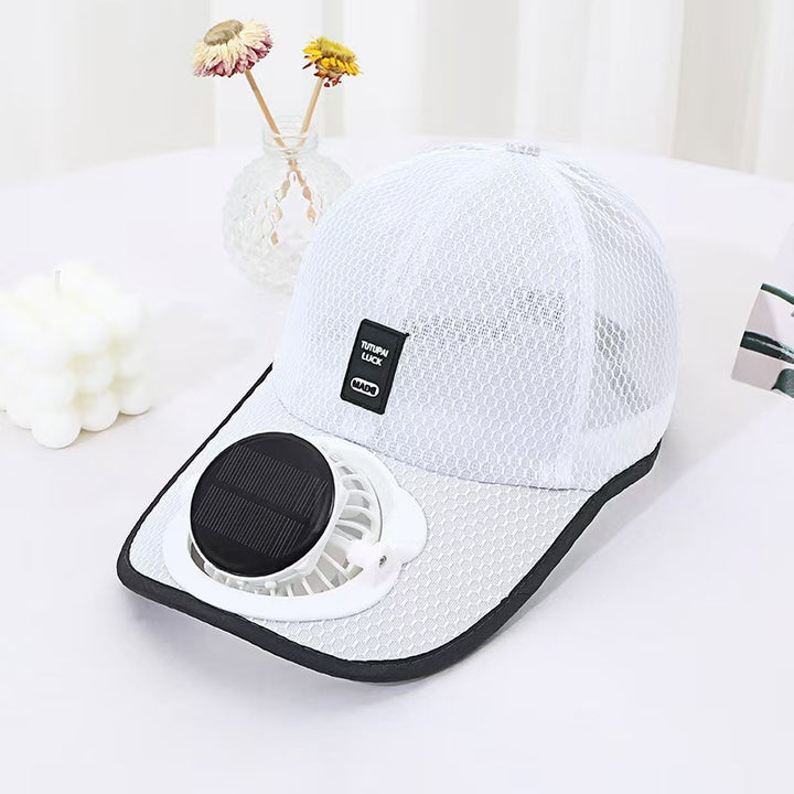 breathable mesh baseball cap with adjustable back strap and curved brim Kalsten