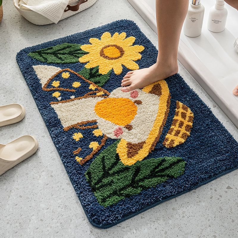 Cute Dog-Themed Bath Mat Kalsten