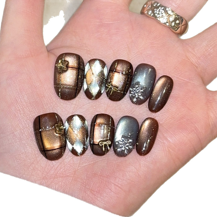 Luxury Accented Artificial Nails Kalsten