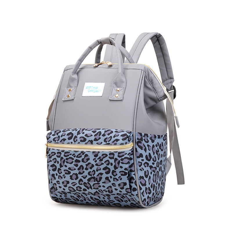 Trendy Animal Print Diaper Backpack Kalsten
